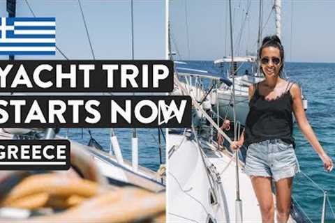 SAILING GREEK ISLANDS 🇬🇷Day 1 & 2 | Med Experience Greece Cruises