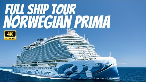 NORWEGIAN PRIMA FULL SHIP TOUR in 4K - COMPLETE DECK-BY-DECK WALTHROUGH of NEW NCL SHIP!