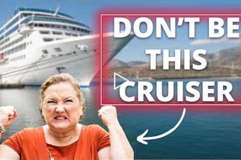 We sailed on a cruise with BAD CRUISERS! (DON’T BE THIS CRUISER)