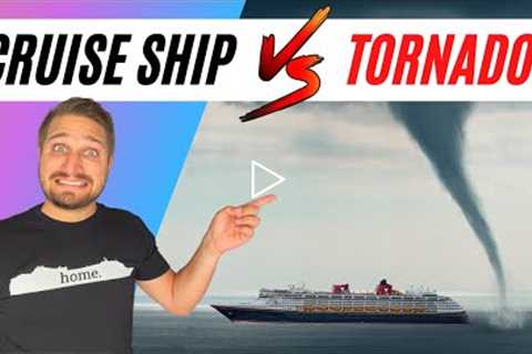 Cruise Ship Encounters TORNADO in Bahamas | Carnival FIRE DAMAGE Assessment