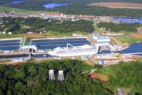 Caribbean Princess Traverses Panama Canal's New Locks