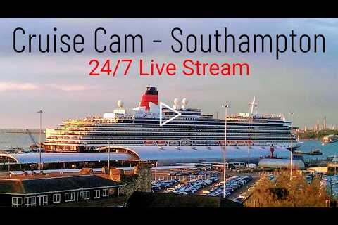 Cruise Cam  - Southampton Cruise Ship Live Stream Shipspotting(24/7) in 4K