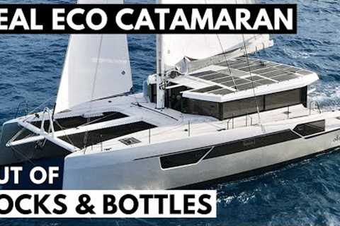 $1,235,000 WINDELO 54 YACHTING ECO CATAMARAN Electric Hydro Solar Hybrid Performance Yacht Tour