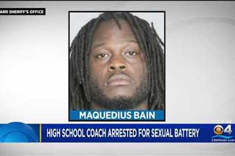South Broward HS Football Coach Arrested For Having A Sexual Relationship With A Child