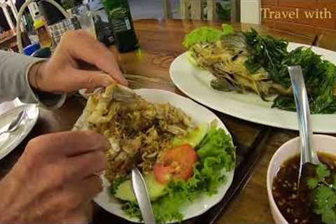 Fresh, Tasty and Cheap! Jae Eiw Seafood Restuarant, Koh Chang. Thailand.