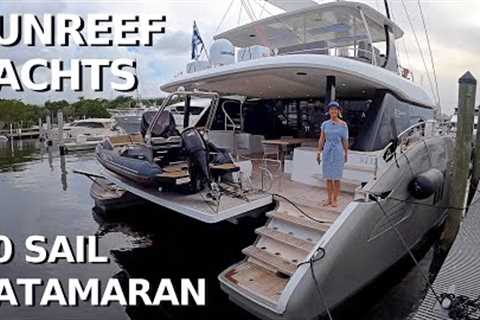 $2,900,000+ SUNREEF 60 SAIL LUXURY CATAMARAN Sailing YACHT TOUR Liveaboard Charter Boat WALKTHROUGH