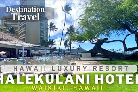 Hawaii Luxury Resort | Halekulani Hotel | Oahu, Waikiki | 2022 Virtual Walking Tour | Hawaii Travel