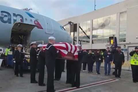 Remains of veteran killed in Pearl Harbor return to Southern California