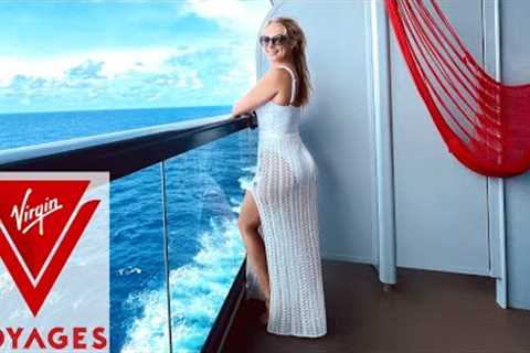 My FIRST TIME Cruising With VIRGIN VOYAGES! Scarlet Lady Ship *Cruise Vlog 1*