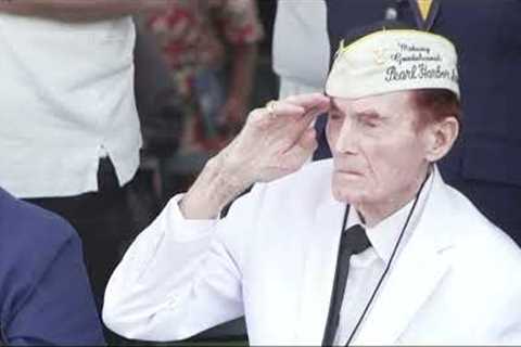 Pearl Harbor ceremony draws handful of survivors