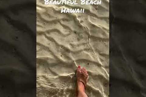 CLEAREST MOST BEAUTIFUL BEACH 🏖 OF HAWAII #hawaii  #hawaiilife  #beach #beachvibes  #hawaiiliving