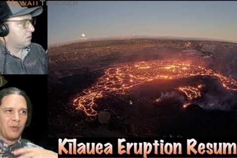 Hawaiian Volcano Update: Kīlauea Eruption Summary, Maunaloa Cools, January 6, 2023