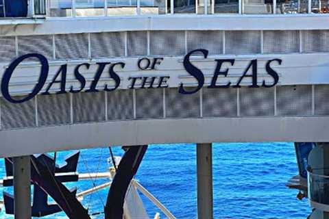 Cruising on Royal Caribbean''s Oasis of the Seas From Miami to Mexico | Balcony Stateroom Tour 2022!