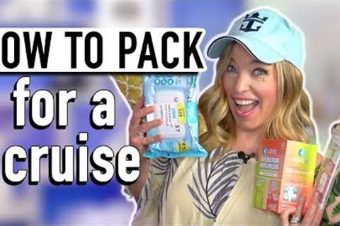 How To Pack for a Royal Caribbean Cruise -2023 CRUISE Packing Tips!