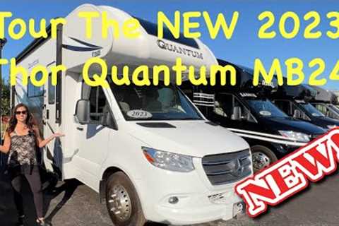 Tour the NEW 2023 Thor Quantum MB24 C-Class RV