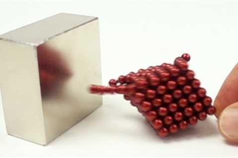 Magnet Collision in Slow Motion | Magnetic Games