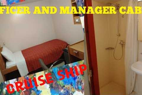 Officers cabin in Cruise ship || where do the officers live in cruise ship