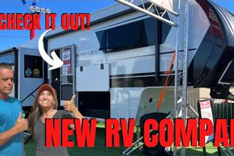NEW RV COMPANY - BRINKLEY - 5TH WHEEL MODELS -Tampa RV SHOW