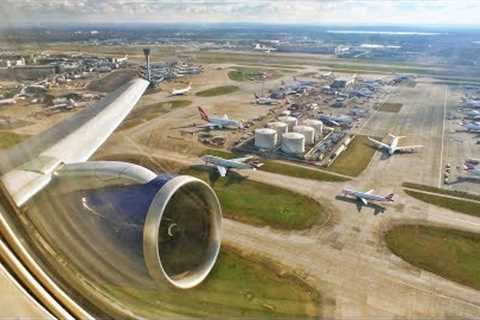 INSANE ENGINE ROAR | British Airways 767-300 Takeoff from London Heathrow!