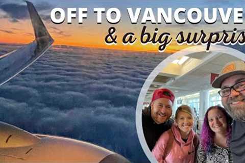 Our Alaska Cruise Journey Begins! Flying to Vancouver!
