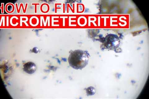 How to find Micrometeorites on the Roof of your House | Magnetic Games