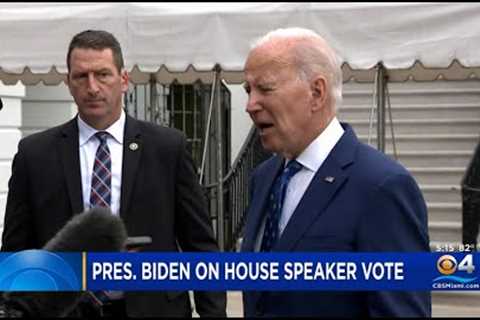 Pres. Biden: The World Is Watching Embarrassing Delay In House Speaker Vote