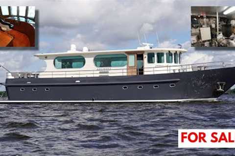 €995K Custom LIVEABOARD Explorer Yacht For Sale! | M/Y ''Liberte''