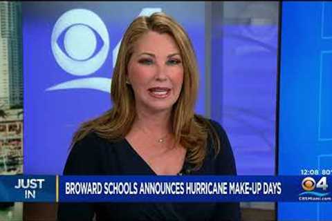 Broward Schools Announce Hurricane Make-Up Days