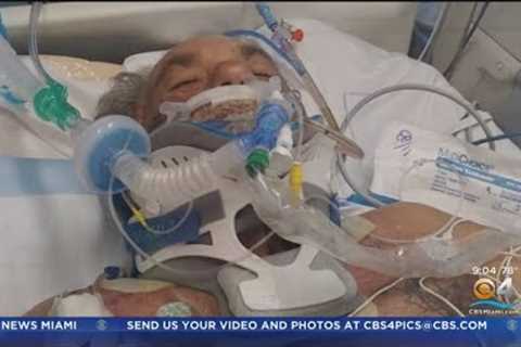 Wife of hit-and-run wheelchair victim says things are touch and go
