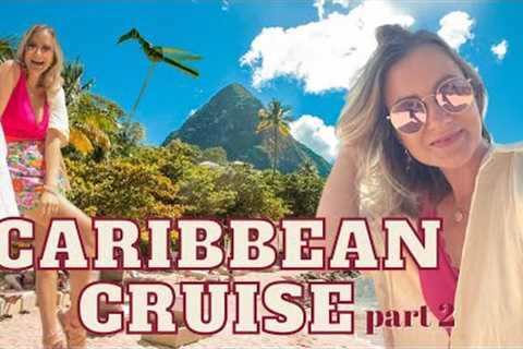 CARIBBEAN CRUISE 2023 | MARTINIQUE, ST. LUCIA, BARBADOS & ARVIA SHIP AND CABIN TOUR. P&O..