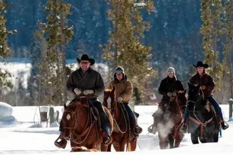 Book a Winter Adventure at these Rocky Mountain Dude Ranches