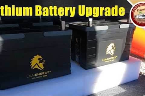 Motorhome Becoming A Boondocking Machine With Lion Energy Lithiums | Lithium Battery Install