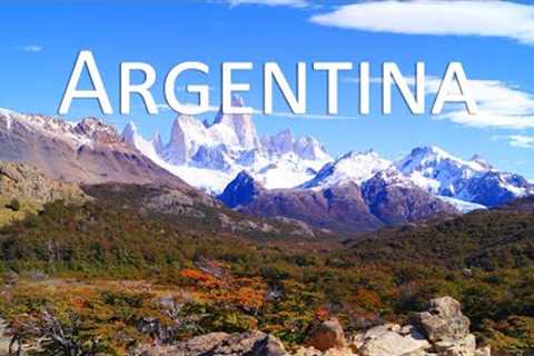 Argentina 4K | Travel Video With Relaxing Music | TravRelaxation
