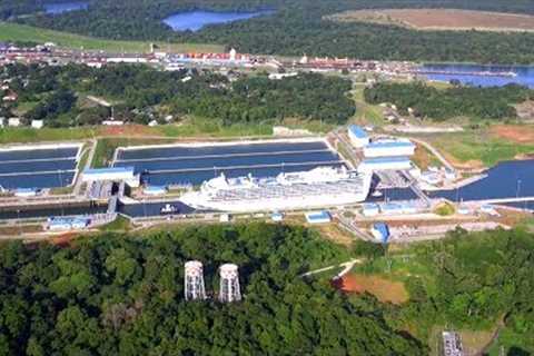 Caribbean Princess Traverses Panama Canal''s New Locks