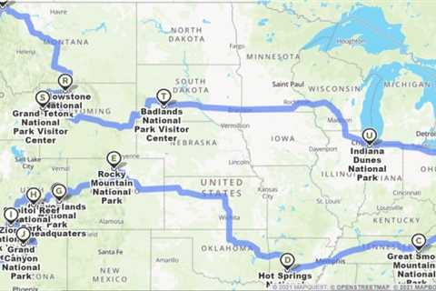 National Park Road Trip Planner