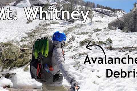 Climbing Mt. Whitney in a Record Snow Year (April 2023)