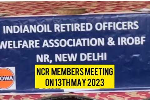Retired Indian Oil Officers Meeting 13th May, 2023 | Senior Citizens Get Together