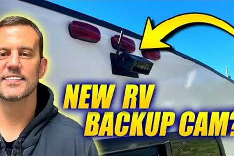 Solar Powered & Ridiculously Easy to Install, BUT Does This RV Backup Camera Really Work?