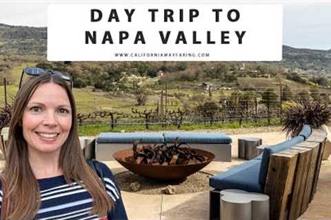 DAY TRIP TO NAPA VALLEY | Wine Tasting in Napa Valley | Lunch in St Helena | Napa Vineyards | Sunset