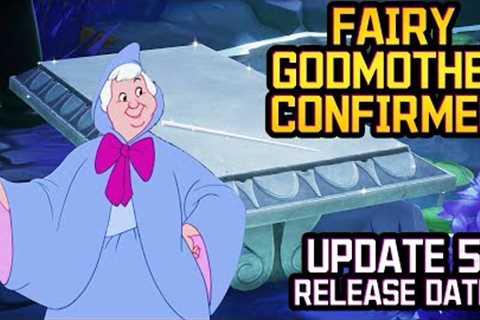 DISNEY Dreamlight Valley. We Got Update 5 Release Date. Fairy Godmother is CONFIRMED!