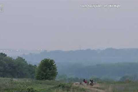 Dense Smoke Arrives To Blanket The Twin Cities From Canadian Wildfires