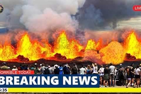 🌋Horrible Today: Kilauea Volcano Explosion Sinks Hawaii Island, Millions Of People In Danger