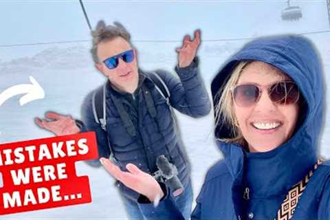 Blown Away on top of Mount Titlis in Switzerland! | Europe Travel Vlog