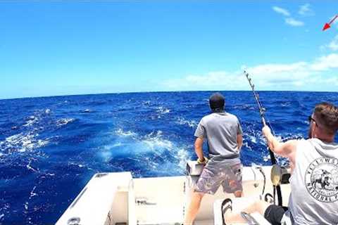 OFFSHORE Fishing In Hawaii!! Charter Fishing Oahu