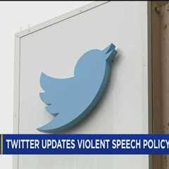 Twitter rolls out updated 'zero tolerance' policy on violent speech