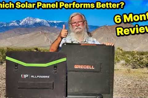 6 Month Review: Grecell vs AllPowers Solar Panel Comparison