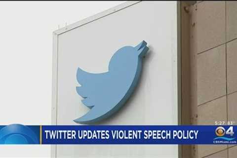 Twitter rolls out updated 'zero tolerance' policy on violent speech