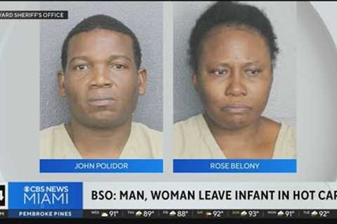 2 facing charges after baby found inside hot car in Lauderdale Lakes