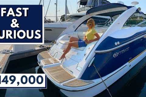$149,000 2006 COBALT 360 PERFORMANCE CRUISER Fast & Furious Yacht Tour