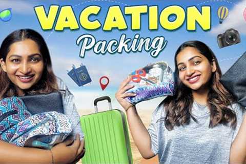 My Holiday Make up and Skincare | Vacation Packing | Nakshathra Nagesh